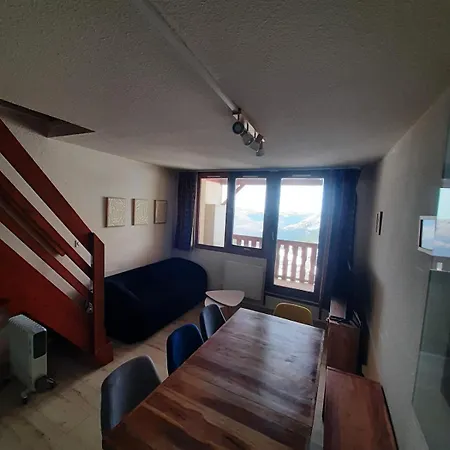 Appartamento La Mongie T3 Duplex 8 Personnes, 2 Chambres, 2 Alcoves